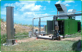 Valorización del biogás